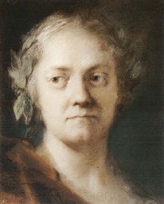 Rosalba carriera Self-Portrait